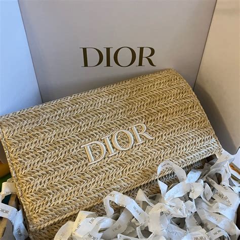 dior clutch straw|dior designer handbags.